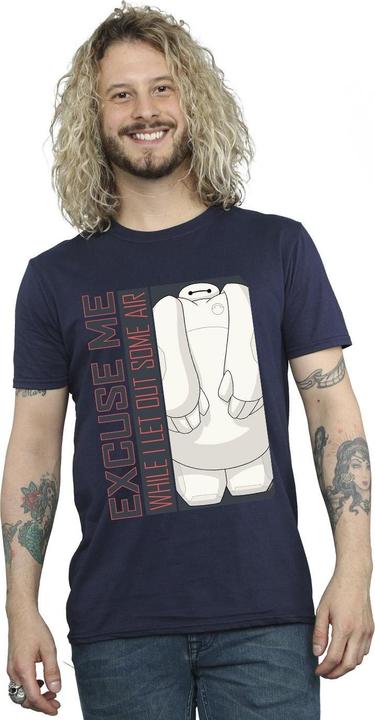 Immagine prodotto Disney Big Hero 6 Baymax Excuse Me Some Air Maglietta Uomo (3XL)