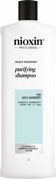 Immagine prodotto Nioxin Scalp Recovery Shampoo antiforfora per cuoio capelluto secco e pruriginoso 1000ml (1000 ml, Shampoo liquido)