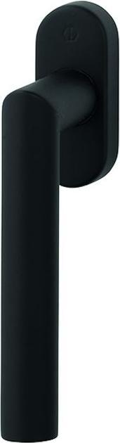 Produktbild Hoppe Fenstergriff Serie Round Velours Black (Türgriff)