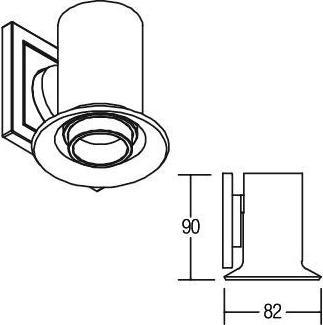 Produktbild Brumberg LED-Wandleuchte (200 lm)
