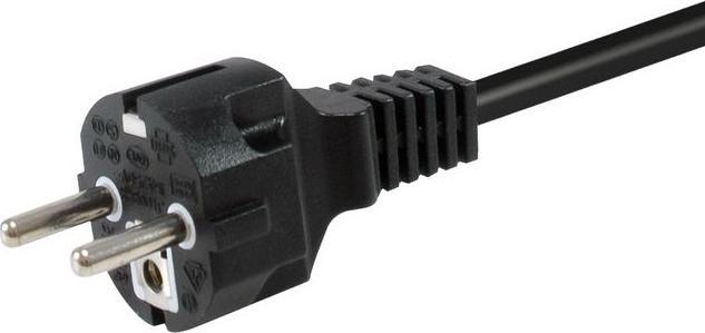 Image du produit equip Netzkabel Anschl. C18 -> Schukon. 180°gew. sw (3 m)