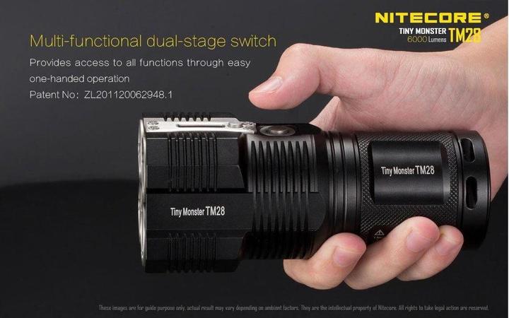 Actual product image Nitecore TM28 - 6000 lumen (14.20 cm, 6000 lm)