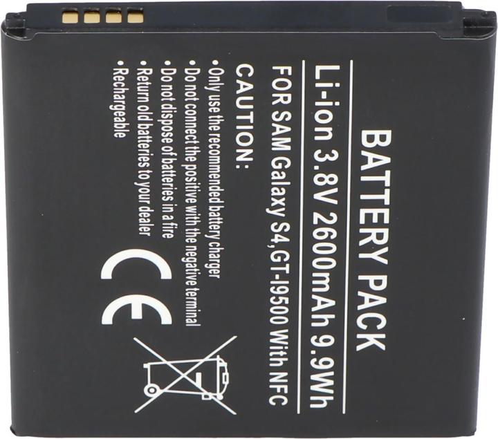 Actual product image AccuCell Battery Samsung Galaxy S4 with NFC