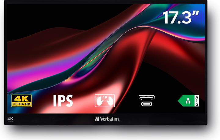 Produktbild Verbatim PMT-17-4K (3840 x 2160 Pixel, 17.30")