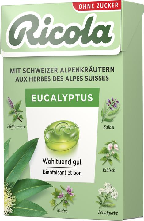 Immagine prodotto Ricola Eucalyptus mit Stevia (1 pz., 50 g)