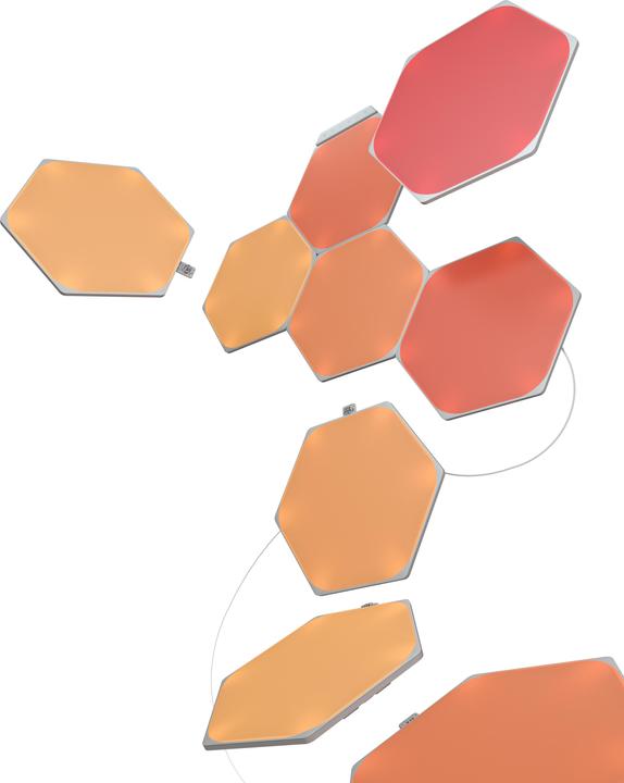 Actual product image Nanoleaf Shapes Hexagon Starter Kit (9x) (100 lm)