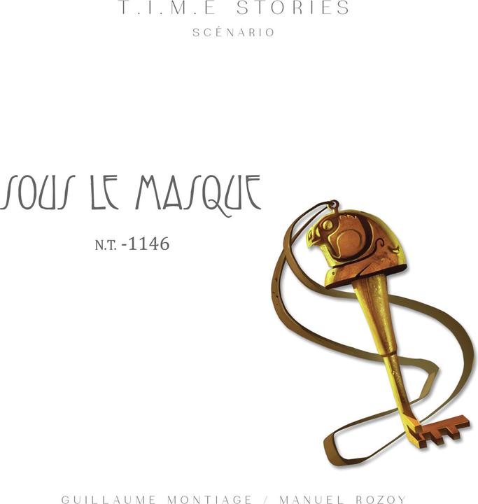 Actual product image Asmodée TIME Stories- Behind the Mask 3rd ed. (German)