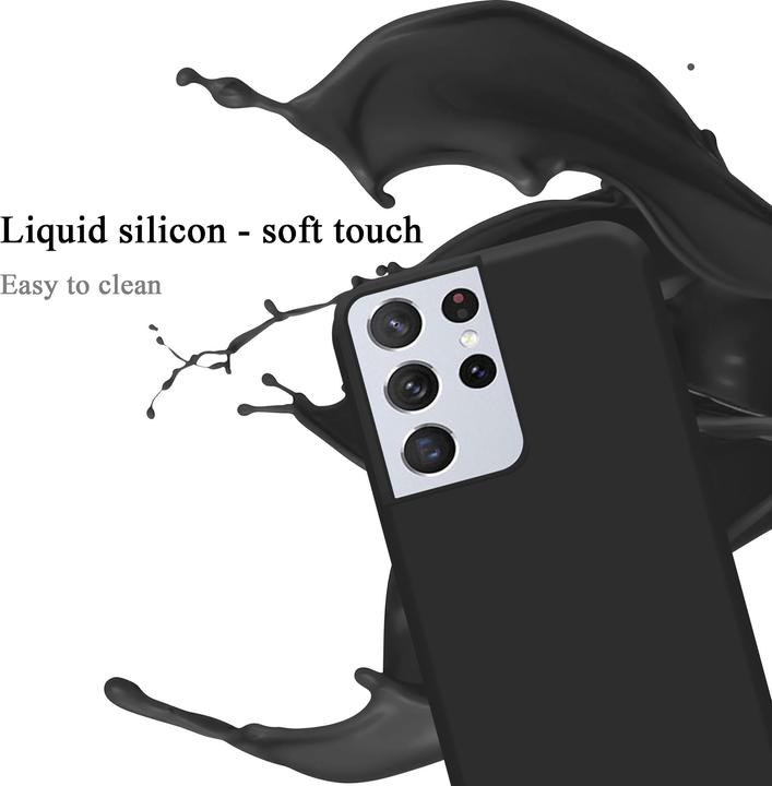 Actual product image Cadorabo TPU Liquid Silicone Case Cover (Samsung Galaxy S21 Ultra)