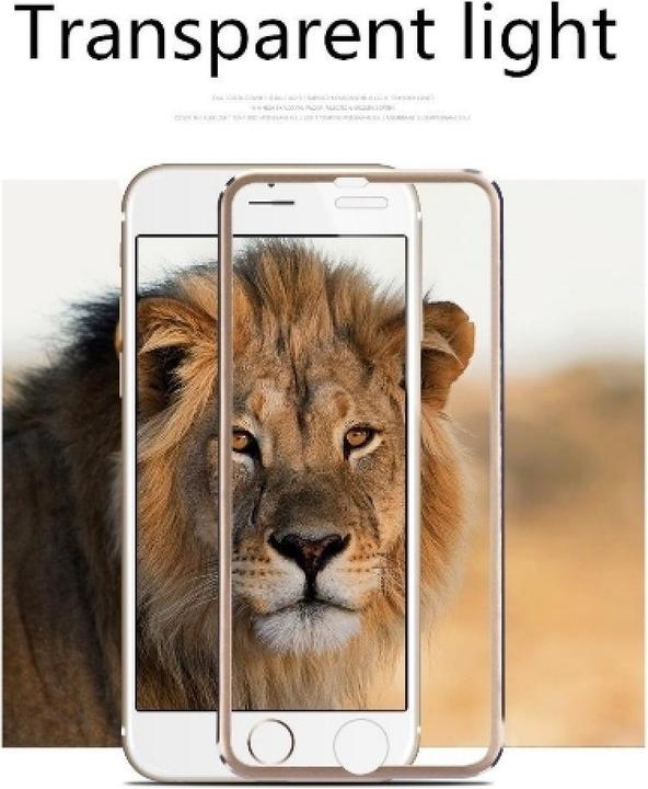 Actual product image G-Case iPhone 8 Plus 3D Screen Protector Aluminium Frame (1 Piece, Apple iPhone 8 Plus)