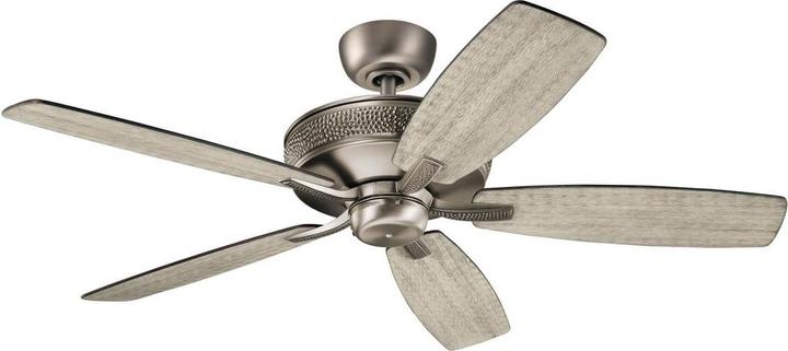 Produktbild Elstead Lighting Monarch II leiser Deckenventilator Ø132cm Holz + Fernbedienung