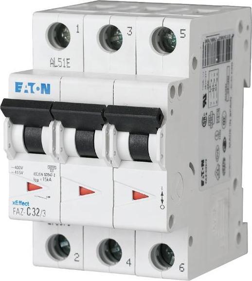 Produktbild Eaton MOE FAZ-B12/3 LS-Schalter B-Char 12A, 3p