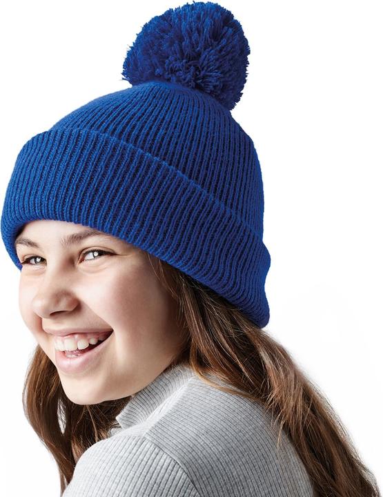Produktbild Beechfield Reflektive Mütze mit Bommel