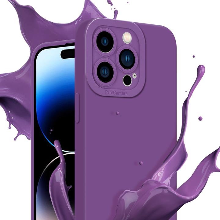 Actual product image Cadorabo Case for Apple iPhone 14 PRO in TPU Fluid LM162 Style (Apple iPhone 14 Pro)