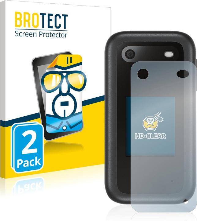 Actual product image BROTECT Screen Protector Clear (2 Piece, Nokia 2660 Flip)