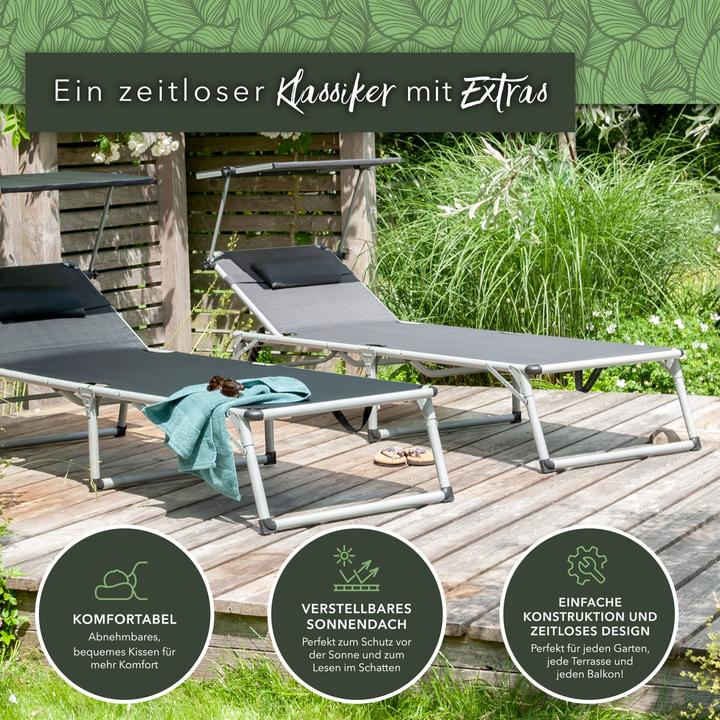 Produktbild Park Alley Garteliege (19.30 cm)