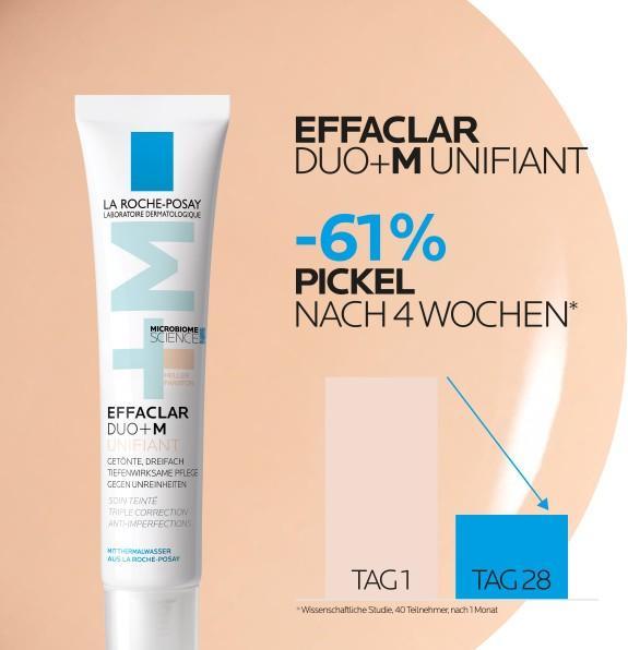 Actual product image La Roche Posay Effaclar Duo+M Unifiant Light (Beige)