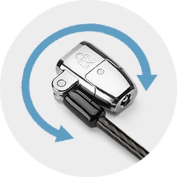 Image du produit Kensington Verrou de sécurité ClickSafe 2.0 3-en-1 Universel
