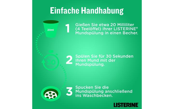 Produktbild Listerine Fresh Mint (500 ml, Mundspülung)