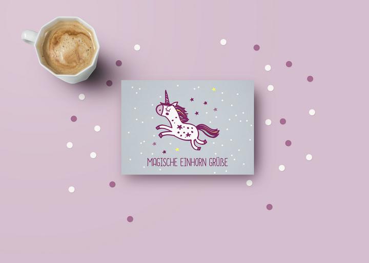 Immagine prodotto Dabelino Set di carta da regalo per bambini, unicorno (Carta da regalo, 4 x)