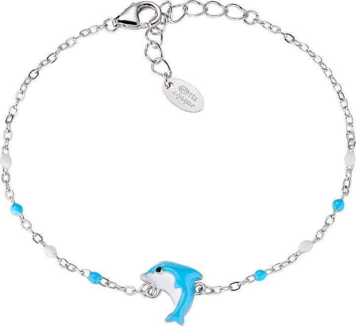 Produktbild Amen Junior Dolphin Armband (16 cm, Emaille, Silber 925)