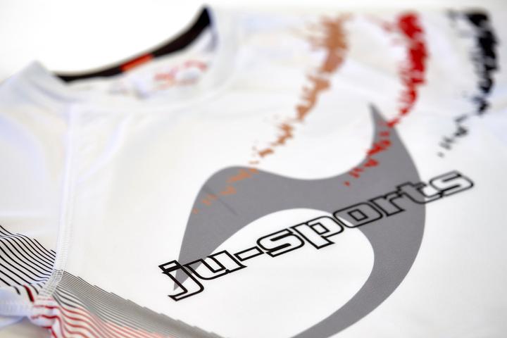 Produktbild Ju-Sports Rashguard Pro C18 Germany kurzarm weiss (L)