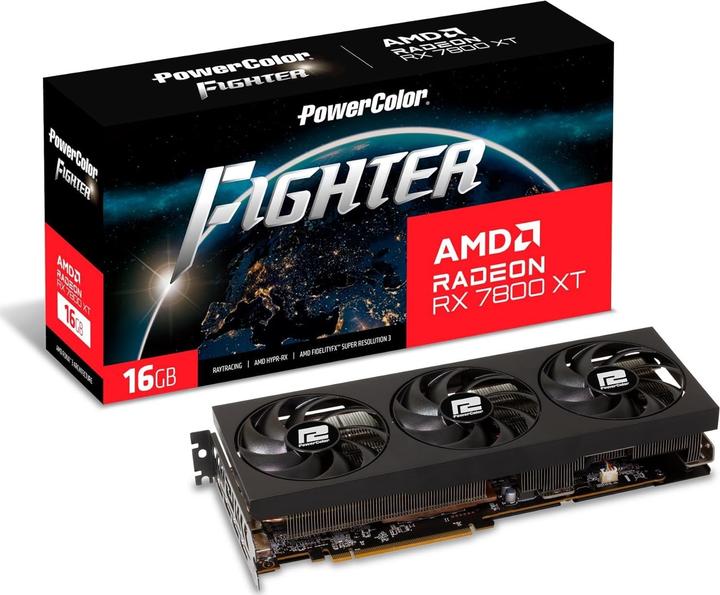 Immagine prodotto Powercolor RX 7800 XT Fighter (16 GB)