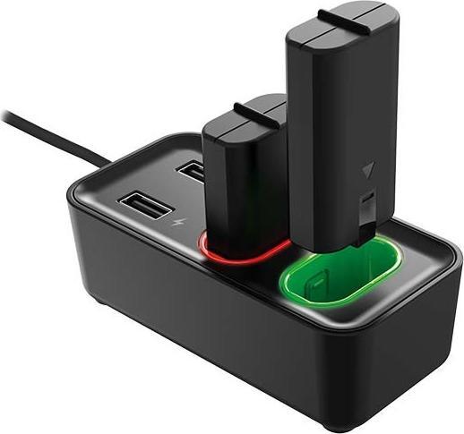 Actual product image Subsonic Dual charger and hub (Xbox One S, Xbox Series S, Xbox Series X, Xbox One X)