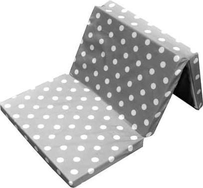 Actual product image IWH Kinder-Reisematratze - Punkte - ca. 120 x 60 x 5 cm