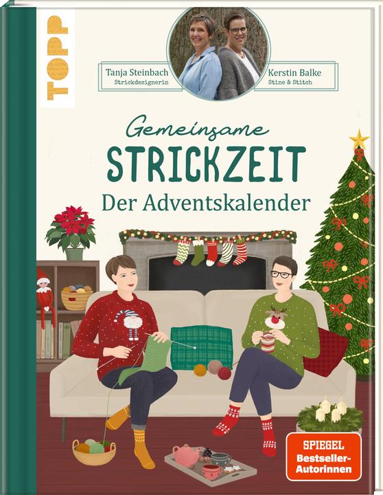 Actual product image Knitting time together. The Advent Calendar