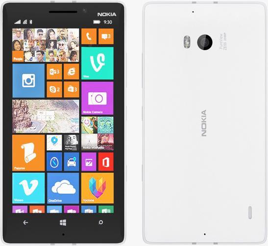 Image du produit Nokia Lumia 930 (32 Go, Blanc, 5", 20 Mpx, 4G)