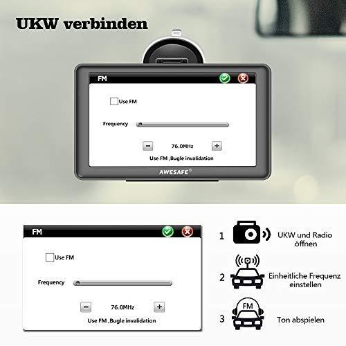 Actual product image Awesafe Bluetooth navigation (7")