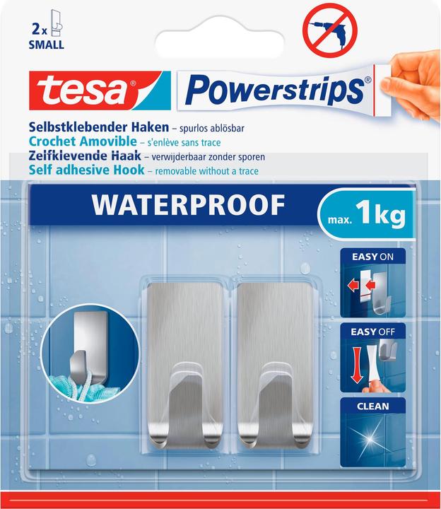 tesa Waterproof hook Small