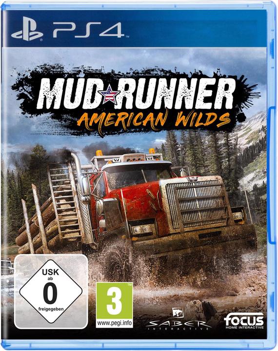 Produktbild astragon Spintires: MudRunner - American Wilds Edition (PS4, Multilingual)