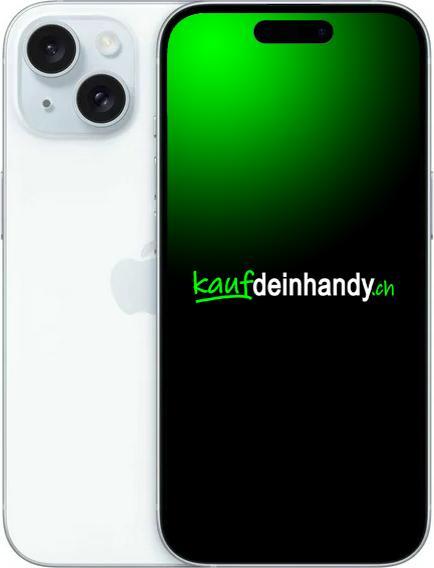Image du produit Kaufdeinhandy.ch iPhone 15 (128 Go, Bleu, A / Comme neuf)