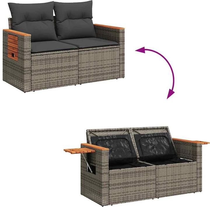 Produktbild VidaXL Garten-Sofagarnitur