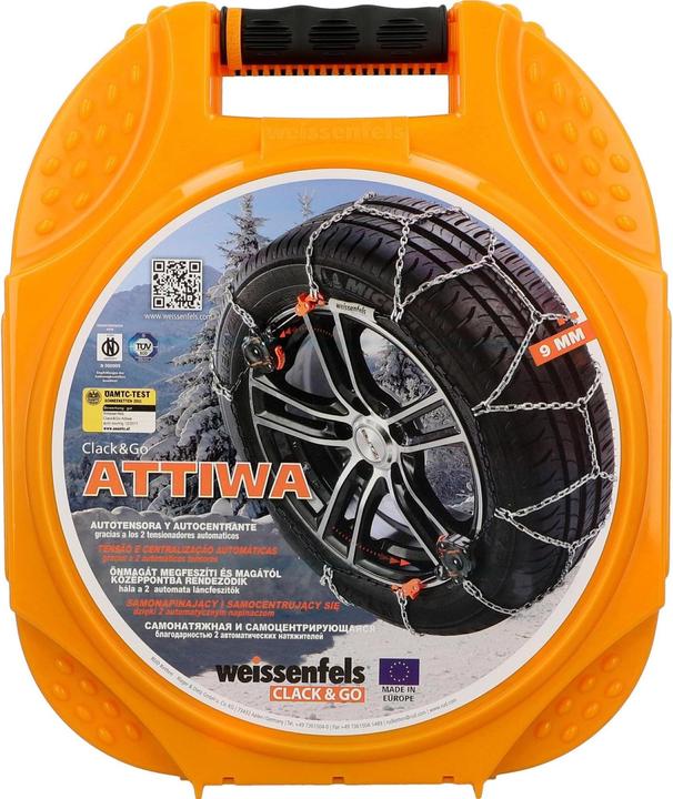 Actual product image Weissenfels Attiwa Clack & Go snow chain size 10