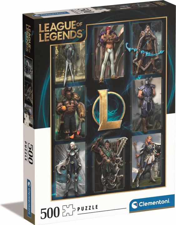 Image du produit Clementoni Puzzle League of Legends 500 pcs. (500 pièces)