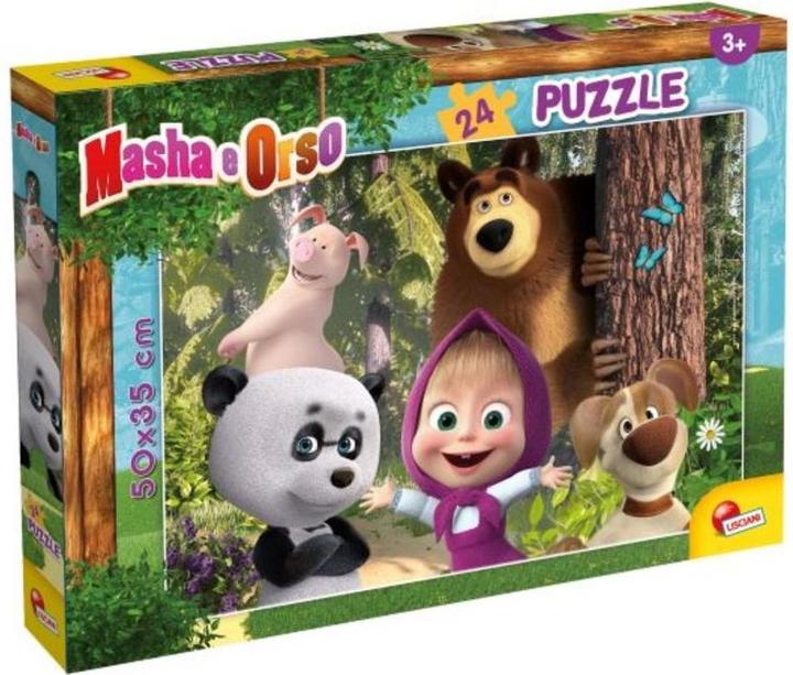 Image du produit Lisciani Puzzle Plus 24 Maša ir lokys 2 (24 pièces)