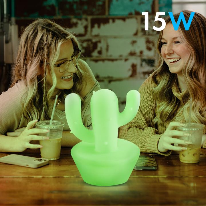Image du produit Bigben Haut-parleur Bluetooth Lumin'Us Cactus (8 h, Fonctionnement sur batterie)