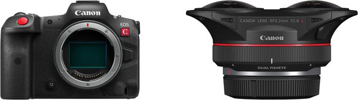 Immagine prodotto Canon EOS R5 C incl. RF 5,2 mm f/2,8 Dual Fisheye