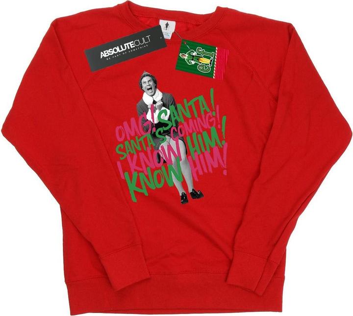 Image du produit Elf - Sweat SANTA'S COMING - Femme (M)
