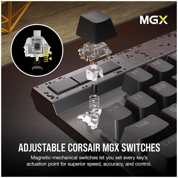 Immagine prodotto Corsair K70 Max (US, Cablato)