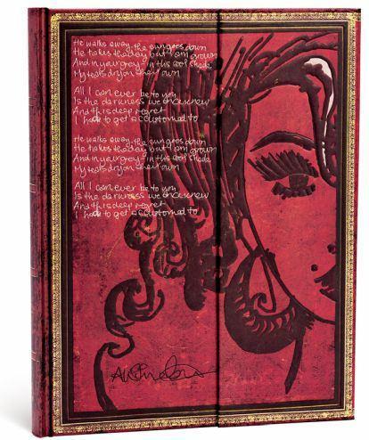Actual product image Paperblanks Amy Winehouse - notebook (Special, Lined, Hardcover)