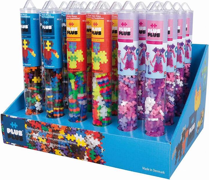 Actual product image Plus-Plus Creative building blocks basic glitter