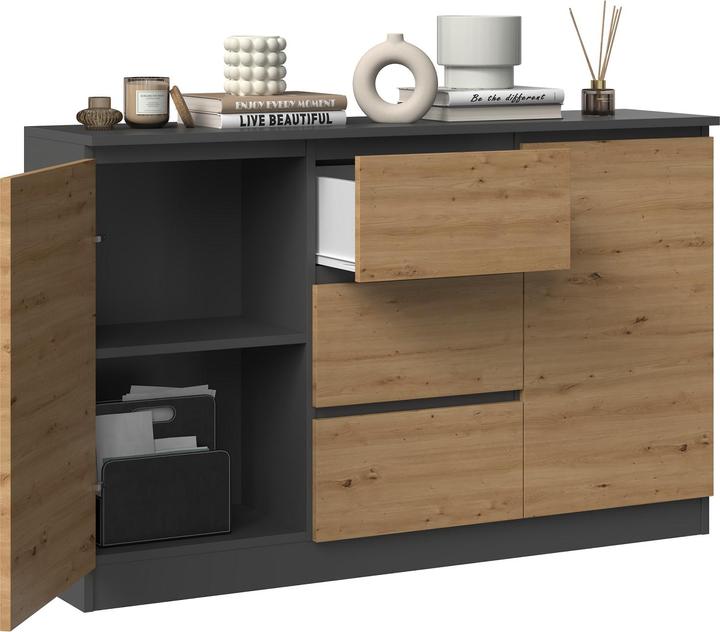 Produktbild Topeshop Kommode (120 x 40 x 75 cm)