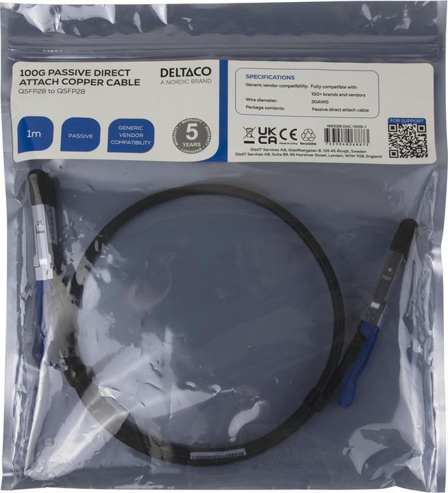 Immagine prodotto Deltaco DAC-100G-1 (1 m)