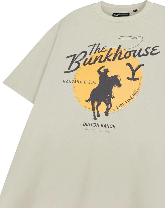 Immagine prodotto Yellowstone The Bunkhouse Maglietta Maniche Corte Uomo (3XL)