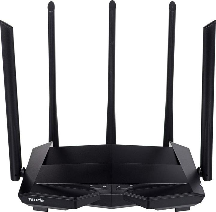 Tenda Routeur sans fil AC11 Gigabit Ethernet double bande (2 4 GHz/5 GHz) Noir