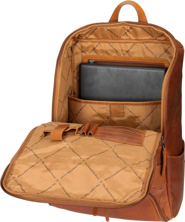 Immagine prodotto Chesterfield Rich Leren Laptop Rugtas - 15,4 pollici - Cognac (19 l)