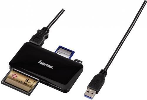 Produktbild Hama USB-3.0-SuperSpeed-Multi-Kartenleser "Slim" (USB 3.0)